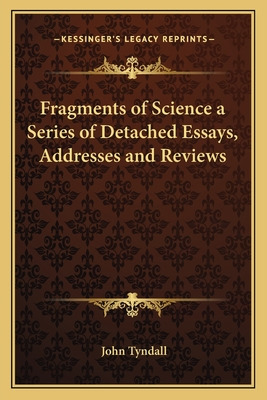 Libro Fragments Of Science A Series Of Detached Essays, A...