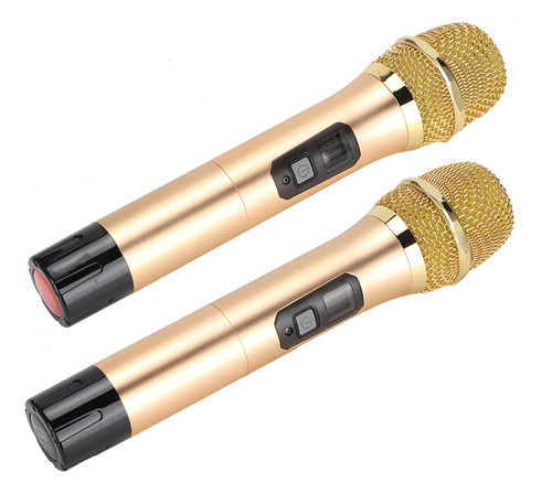 Micrófono Hd Inalámbrico 1 A 2, Portátil, Uhf, Micrófono De