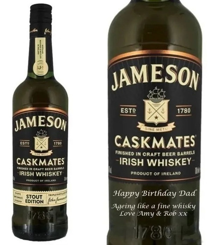 Whisky Jameson Stout Edition 750ml X 2 Unidades