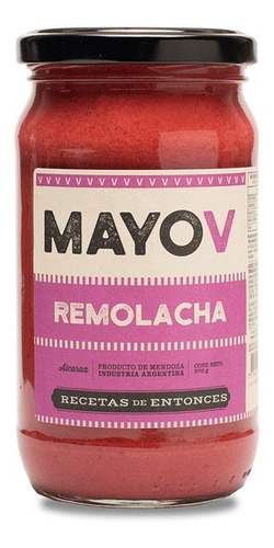 Mayonesa Mayo V Remolacha Recetas De Entonces 270 Gr