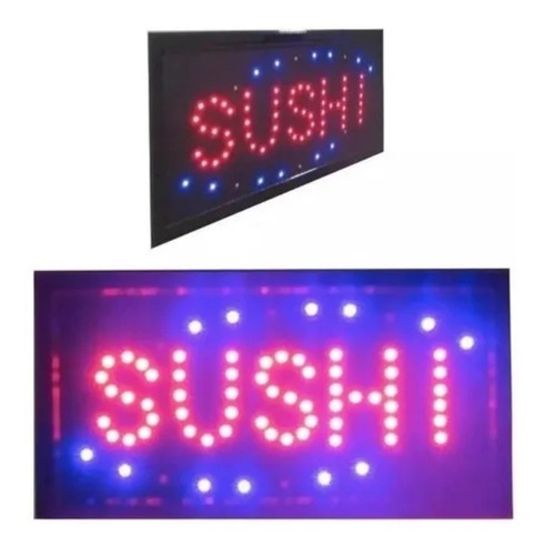 Letrero Led Luminoso Sushi