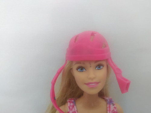 Muñeca Barbie En Bicicleta Con Detalles Mattel (Usado)
