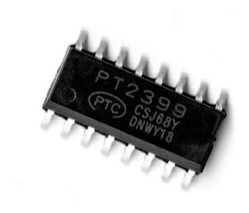 Pt2399 Chip Smd Echo Circuito Integrado Soic-16 Modulación
