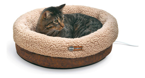 K&h Pet Products Thermo-snuggle Cup Bomber - Cama Para Gatos