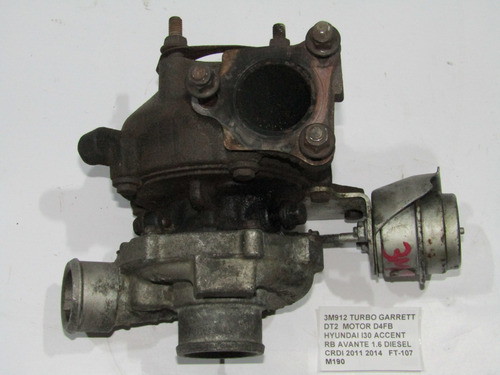 Turbo Garrett Dt2 Motor D4fb Hyundai I30 Accent Aventa (Usado)