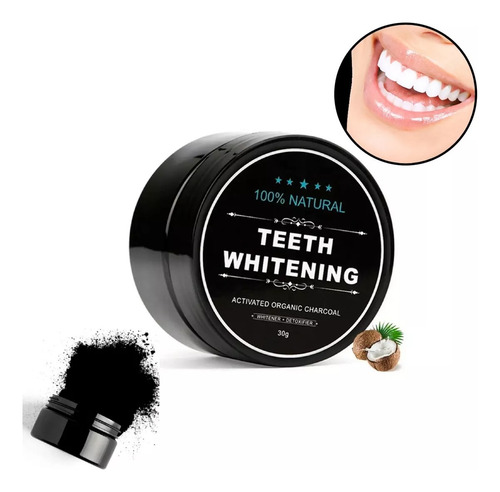 Blanqueador Dental Miracle Carbon Coco Natural Envio Gratis