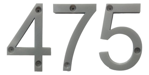 Números Para Residenciales, Mxdgu-475, Número 475,  17.7cm A