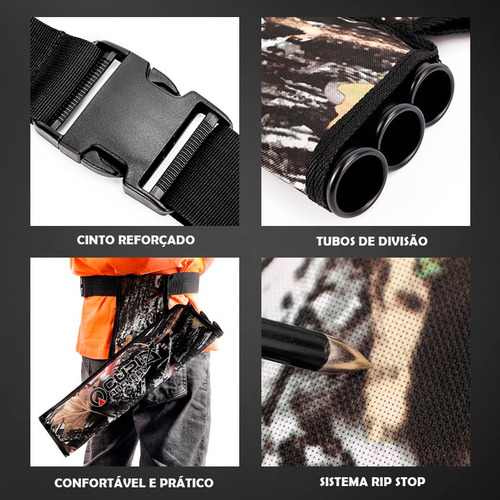 Aljava Cintura Arco Flecha Balestra Crossbow Cp3t-ac (x)