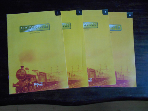 Locomotives Of The World. N°s 2-3-5-6.            En Inglés.