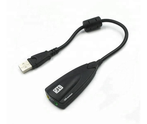 Imagen 4 de 10 de Placa De Sonido Externa Usb 5.1 C/filtro Para Mic Condenser