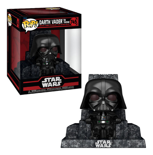 Funko Pop! Deluxe Star Wars The Dark Side Vader En Trono