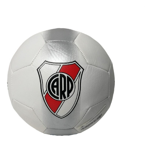 Pelota Futbol Num. 5  Pvc River Plate Pf10101-so Cbl