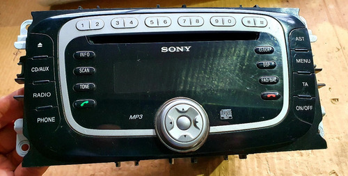 Stereo Ford Focus 2. Original. Serie 7m5t 18c939. Con Codigo