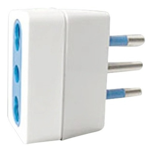 Adaptador Enchufe 16amp A 10 Amp Pata Gruesa A Delgada 