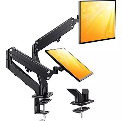  ErGear Soporte de escritorio para monitor doble, brazo