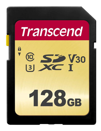 Trasciende Ts128gsdc500se 128 Gb Uhsi U3 Sd Tarjeta De Memor