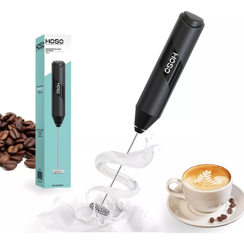 Mini Batidor Revolvedor De Café Espumadero Leche Inoxidable