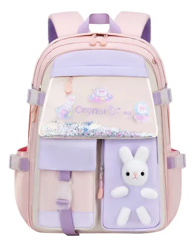 Mochila escolar para niñas Mochila arco iris para niñas Bolsas escolares 3  en 1 Set con bolsa de almuerzo Resistente al agua : .com.mx: Ropa,  Zapatos y Accesorios