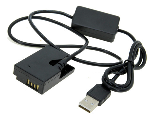 Cable Adaptador Usb Bateria Para Canon Lp-e17 40'