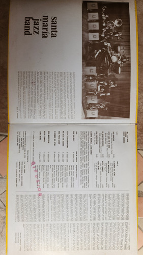 Portada Santa Maria Jazz Band Musica Non Tan Sancta P0 (Usado)