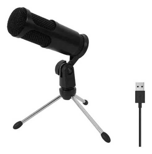 Microfono Usb Con Tripode Philco 31623
