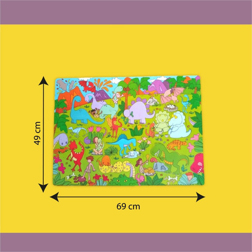 Puzzle Gigante Dinos 28 Pzs- Plan Z