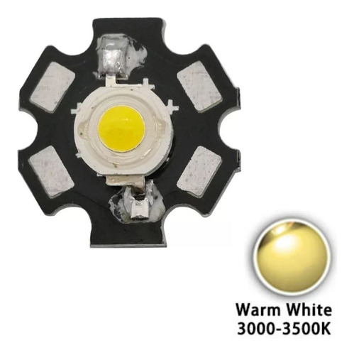 Led Chorro 3w De Potencia Blanco Cálido 3000k