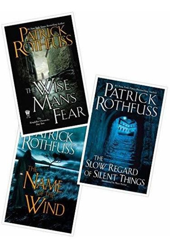 Kingkiller Chronicle Patrick Rothfuss Collection 3 Books Set