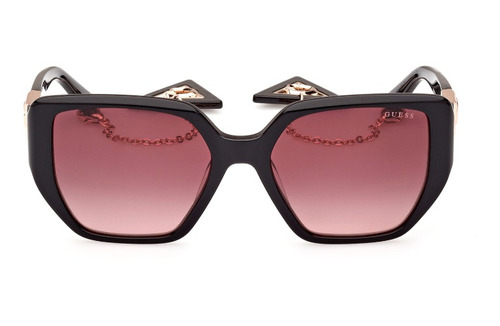 Lentes De Sol Shiny Black Guess Gu78925501t