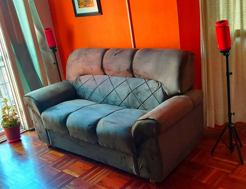 Bellisimo Sofa - Muy Confortable - 3 Cuerpos - Divino Estado