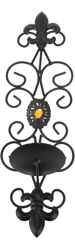 Candelabro De Pared Retro Con Incrustaciones De Diamantes