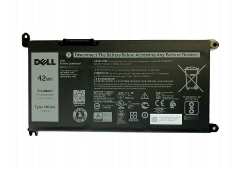 Batería Original Dell 11.4v 3cell 42wh Yrdd6 1vx1h Vm732