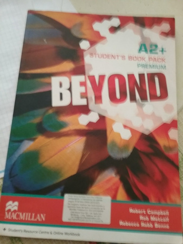 Libro Beyond A2 Student Book Mas Workbook