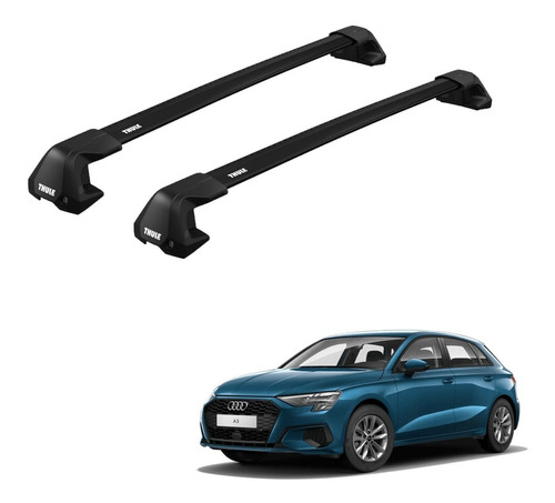 Rack Bagageiro Thule Evo Edge Audi A3 Sportback 20 Em Diante