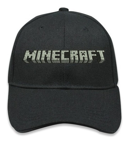 Gorra Minecraft Video Juego Niño Y Adulto Bordada