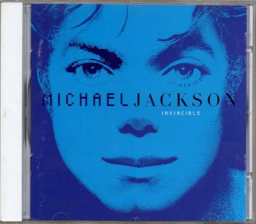 Michael Jackson Invincible Cd 16 Tracks Blue Cover Eu 2001