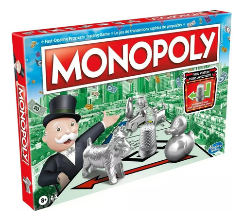 Juego De Mesa Monopoly Hasbro Gaming Original