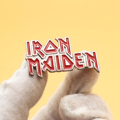 Pin Botton Broche Iron Maiden Banda Rock Metal
