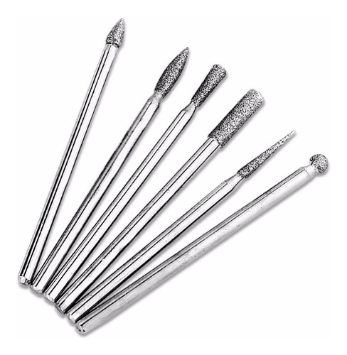 Imagem 5 de 6 de Kit 30 Brocas P/ Motor Eletrico Lixadeiras Unhas Nail Bits