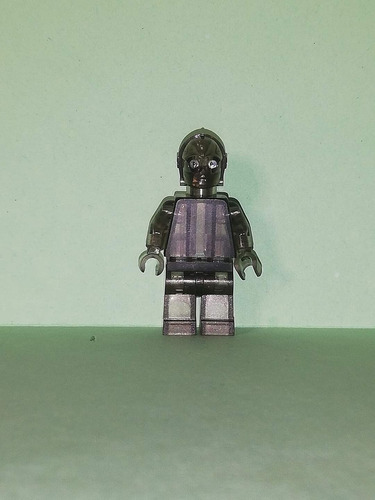 Lego C-3po Color Humo Translúcido Star Wars (Usado)