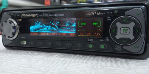 Radio Cd Player Pioneer Golfinho Raro Deh-p7200 Top Demais (Usado)