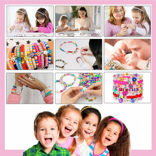 Kits Para Hacer Pulseras De Collar De Bricolaje 6000 Pcs