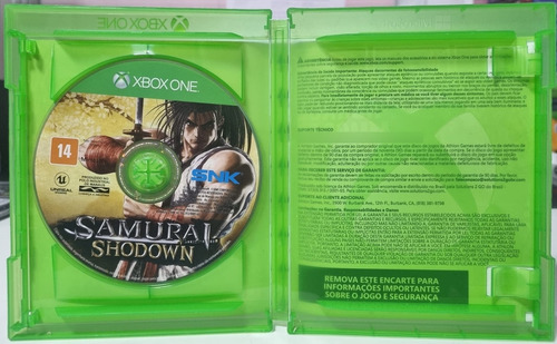 Samurai Shodown Xbox One Mídia Fisica Usado (Usado)