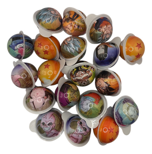 Gomitas Gomas Suaves Rellenas Dragón Ball Z 3d Coreana 30pz
