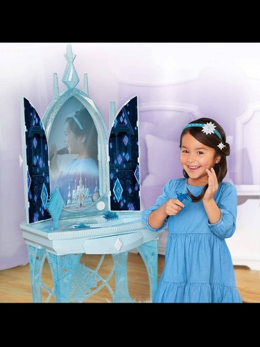 Imagen 2 de 2 de Peinadora De Juguete Frozen Para Niñas