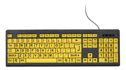 Teclado Antiguo En Contraste Para Hombre Con Letras Altas 10