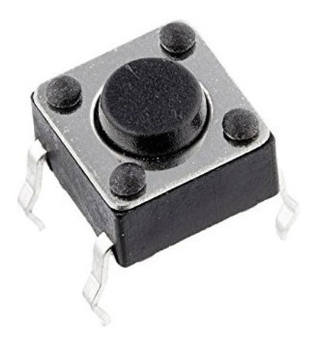 Pulsador Boton Dip Tactil Switch 12x12x7.5mm Circular