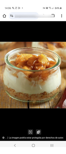 Frascos De Vidrios De Yogurt Vacíos/ Precio Por 3 Unidades (Usado)