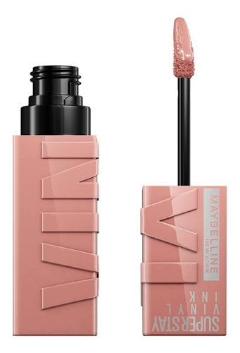 Imagen 1 de 2 de Labial Maybelline Superstay Vinyl Ink En Tono Captivated