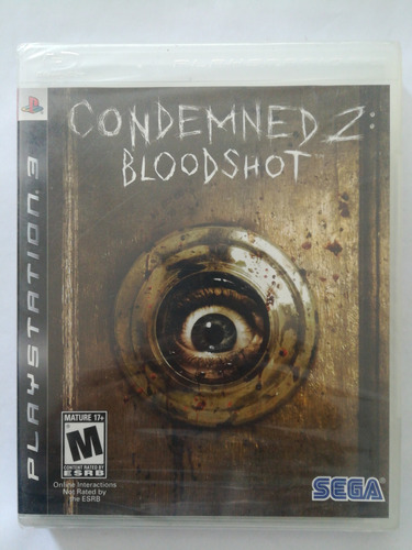 Condemned 2 Bloodshot Ps3 100% Nuevo, Original Y Sellado